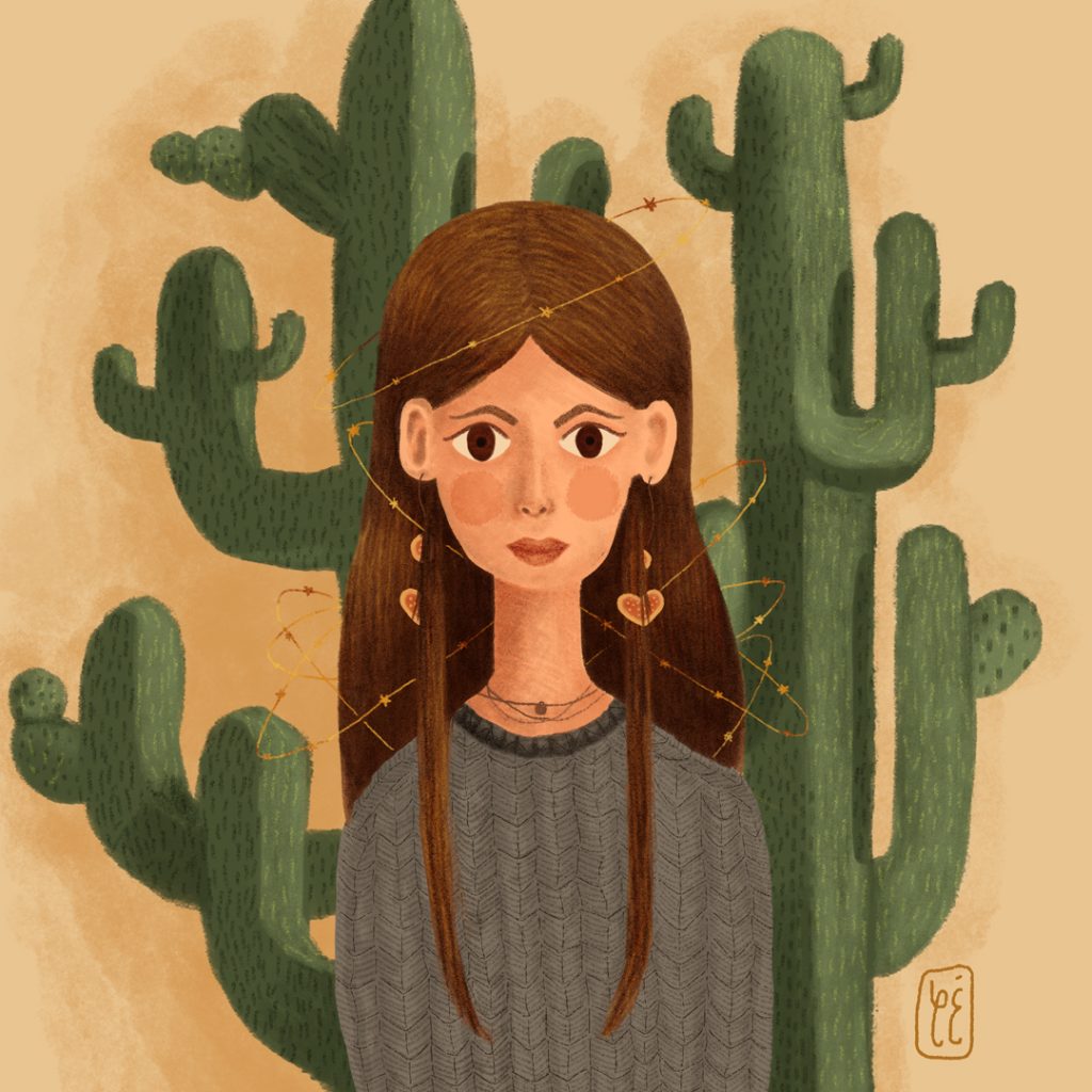 Cactus girl
