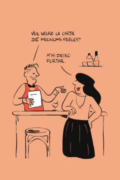 Graphic Campaign Illustrations: El Català ben servit