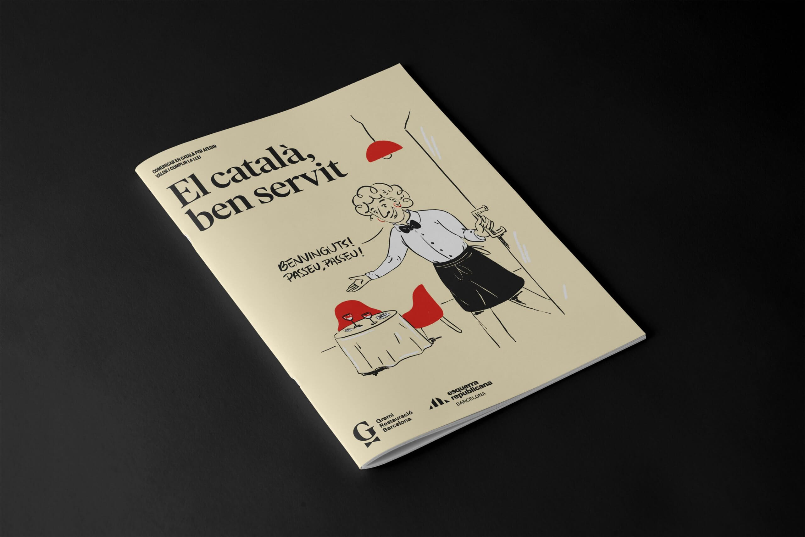 graphic campaign illustrations - brochure format